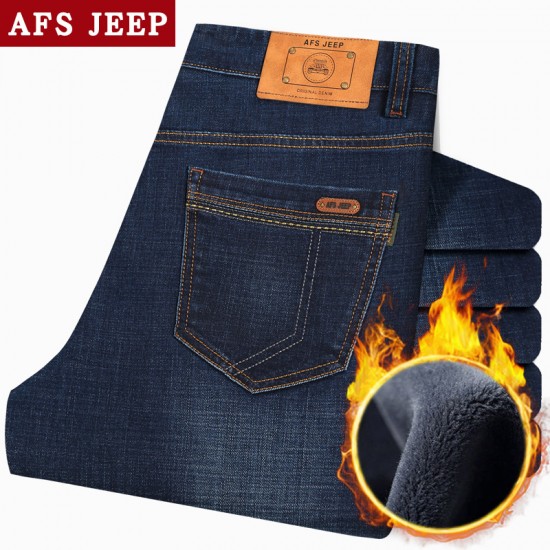 ສ່ວນບາງຜູ້ຊາຍ AFS JEEP / Battlefield jeans ຜູ້ຊາຍ Jeep ຂອງເດີ່ນໃຫຍ່ວ່າງຊື່ທຸລະກິດສິນ stretch