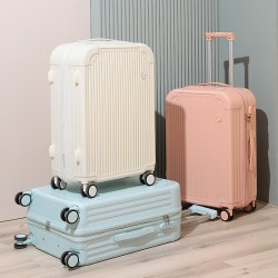 ກະເປົ໋າຜູ້ຍິງ 20 ນິ້ວຂະຫນາດນ້ອຍ boarding case student new travel code box silent wheel luggage trolley case male 18