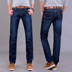 ພາກຮຽນ spring ແລະ summer ໃຫມ່ຜູ້ຊາຍ jeans ຊາຍເດີ່ນພາສາເກົາຫຼີຊື່ pants ຍາວບາດເຈັບແລະ trousers ວ່າງພາກບາງໆຂອງຊາວຫນຸ່ມ