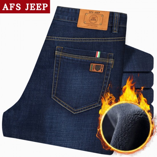 ສ່ວນບາງຜູ້ຊາຍ AFS JEEP / Battlefield jeans ຜູ້ຊາຍ Jeep ຂອງເດີ່ນໃຫຍ່ວ່າງຊື່ທຸລະກິດສິນ stretch