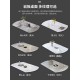 ຕາຕະລາງການກິນອາຫານ Rock Slab ແລະປະສົມປະສານເກົ້າອີ້ທີ່ທັນສະໄຫມທີ່ທັນສະໄຫມທີ່ມີຄວາມຫລູຫລາທີ່ມີຄວາມຫລູຫລາທີ່ມີຄວາມຫລູຫລາທີ່ມີຄວາມຫລູຫລາ