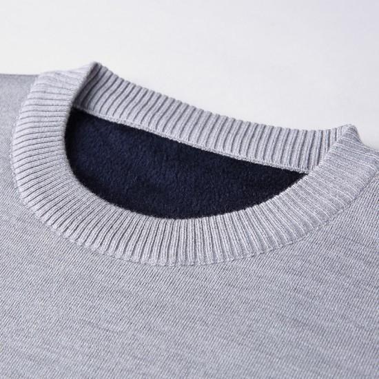 ລະດູຫນາວໃຫມ່ຜູ້ຊາຍພາສາເກົາຫຼີໄດ້ຕະຫຼອດຄໍ sweater ຜູ້ຊາຍໄວຫນຸ່ມບວກ velvet ຫນາຂະຫນາດຂະຫນາດໃຫຍ່ເປືອກຫຸ້ມນອກ sweater pullover